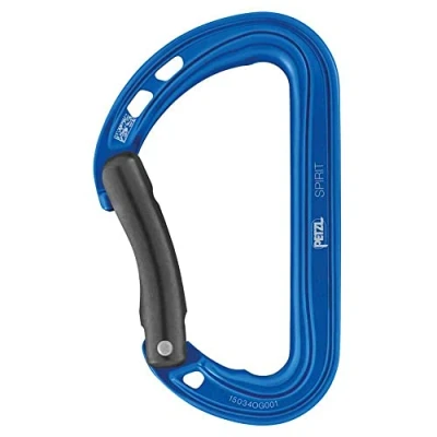 Image of Petzl, Spirit, Carabiner, Blu, U, Unisex Adult