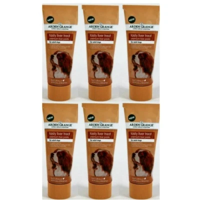 Image of 6 x 75g Arden Grange Liver Paste Dog Treat