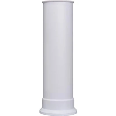 Image of Adam Straight Stove Pipe in White