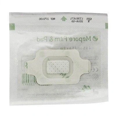 Image of Mepore Film &amp; Pad Absorbent Dressings 5cm x 7cm x20 Wounds Cuts Abrasions