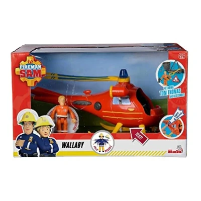 Image of Simba 7/109252510038 109252510 Tom Thomas Helicopter, Getaway Solids, One Size