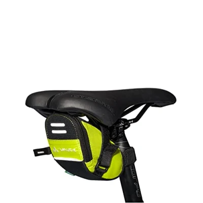 Image of VAUDE Unisex Adult Race Light S Saddle Bags, Bright Green, One Size