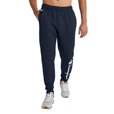 Image of Champion Men&#039;s Powerblend Sweatpants, Navy 586296, S