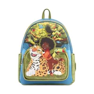 Image of Loungefly Disney Encanto Antonia Tiger Backpack Amazon Exclusive Premium Vegan Leather Gift Idea Official Merchandise for Boys, Girls Men and Women Movies Fans