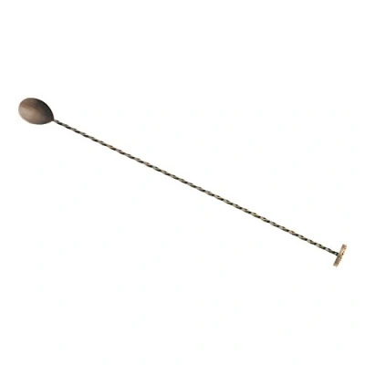 Image of Mercer Culinary M37019ACP Bar Spoon, Cocktail Stirrer, Antique Copper
