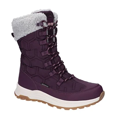 Image of Hi Tec Women&#039;s Sophia WP Snow Boot, Italian Plum/Sepia Rose, 5 UK