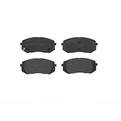 Image of 581012SA50, 581013ZA00, 58101J9A70, 58101J9A78 Brake pad set BREMBO P 30 039 with acoustic wear warning without accessories HYUNDAI: Kona SUV