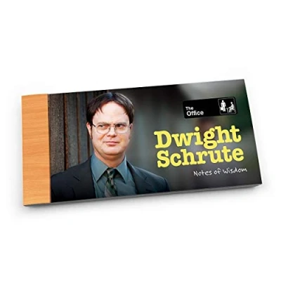 Image of Papersalt The Office Merchandise, Dwight Schrute Wisdom Notes Funny Quotes from TV Series