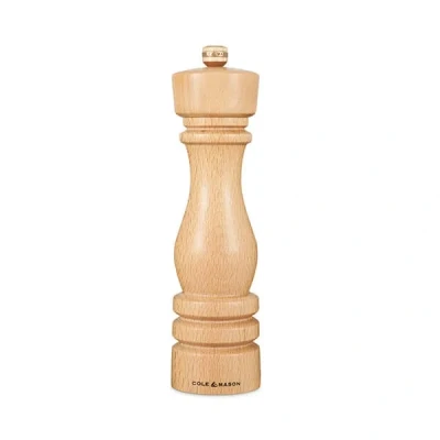 Image of Cole &amp; Mason London 22cm Natural Beech Pepper Mill