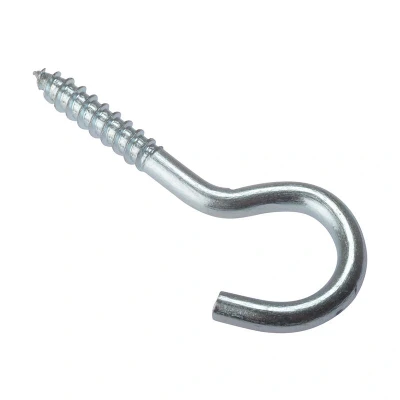 Image of Forgefix Screw Hooks 60 x 10G Zinc Plated Bag 10