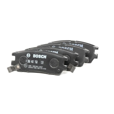Image of AY060MT003, MB858380, MB858463, MN102623, MN265M Brake pad set BOSCH 0 986 461 768 MITSUBISHI: PAJERO 2, Delica / Space Gear MPV, 3