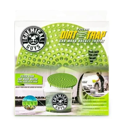 Image of Chemical Guys DIRTTRAP04 Cyclone Dirt Trap Car Wash Bucket Insert Filter Removes and Debris While You (Lime Green)