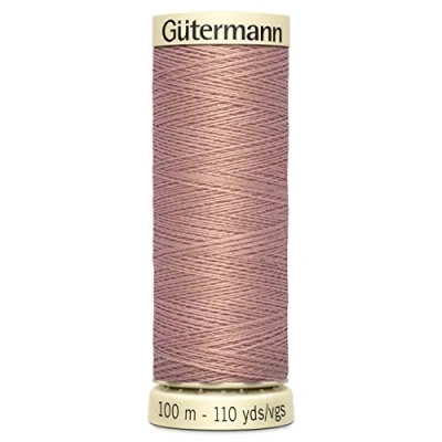 Image of Gutermann All Purpose General Sewing Polyester Sew Thread for Machines and Hand 100m Reel Colour 991 1 x Spool