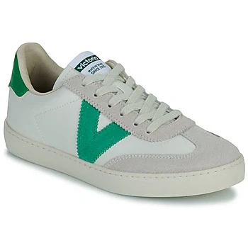 Image of Victoria BERLIN CICLISTA EFECTO PIEL SERRAJE women&#039;s Shoes (Trainers) in White