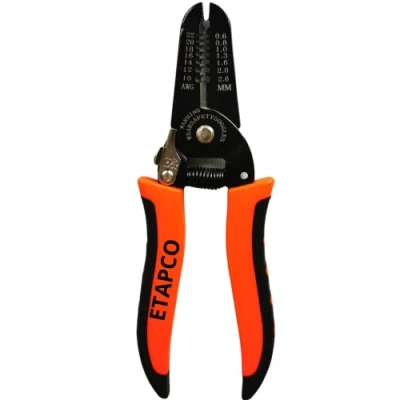 Image of Wire Stripper Strippers Electrical, Cable Cutters, Tool Strippers, with Safety Lock