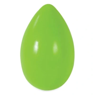 Image of JW Mega Egg Durable Interactive Dog Toy Shaped Chew Green Small