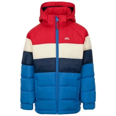 Image of Trespass Kids Padded Jacket with Detachable Hood &amp; 2 Zip Pockets Calmere