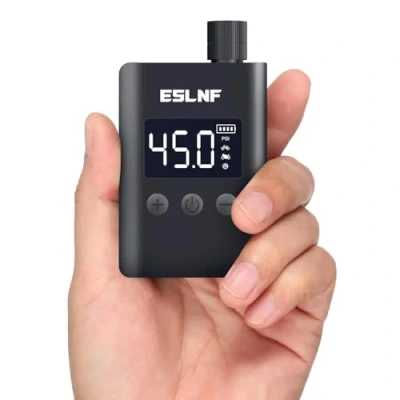 Image of NXPGKEA Mini Bicycle Pump, Electric Pump with Digital LCD Pressure Gauge, Ultra Small 120 PSI Air 500 mAh, Type C Rechargeable Battery Pumps for Bicycles