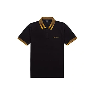 Image of Ben Sherman Black Polo Shirt