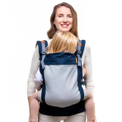 Image of Beco Toddler Carrier with Extra Wide Seat 100% Polyester 3D Performance Mesh Carrying Backpack Style and Front Carry Lightweight &amp; Breathable Child Sling 20 60 lbs