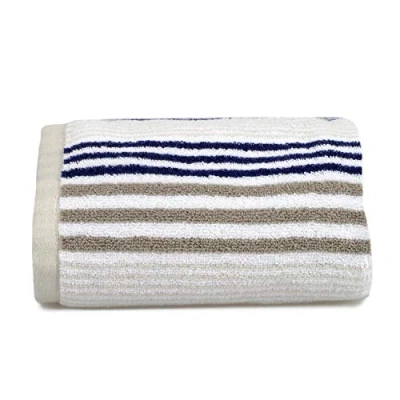 Image of Allure Bath Fashions Merlin Hand Towel, Striped (50cm x 90cm) Supersoft, Machine Washable 550gsm Fully Guaranteed