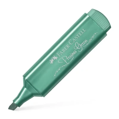 Image of Faber Castell 154639 Highlighter TL 46, Metallic Green, 1 Piece
