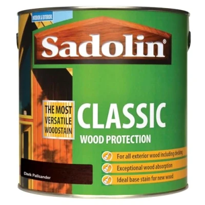 Image of Sadolin Classic Wood Protection 2.5 litre Dark Palisander