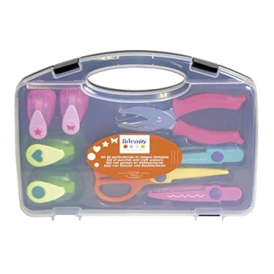 Image of Artemio Case of Craft Punches and Scissors, Multi Colour
