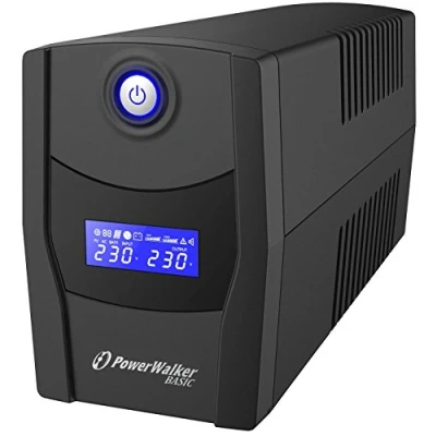 Image of PowerWalker 600 W VI 1000 STL LCD/UK UPS