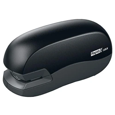 Image of Rapid F Series 10BX Contactless Electric Stapler, 10 Sheet Capacity, Battery Powered, Metal and Plastic, Black, 5000294