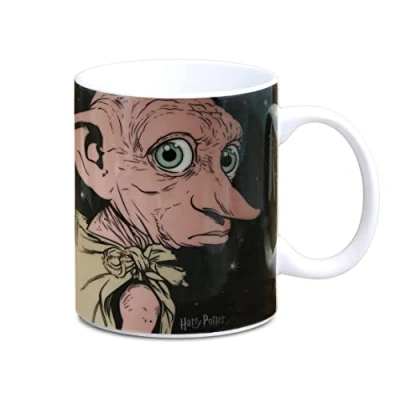 Image of Logoshirt® Harry Potter I Dobby is A Free Elf Porcelain Mug Coffee Approx. 300 ml Multi Coloured Licensed Original Design
