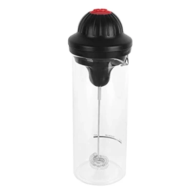 Image of Milk Frother, 450ml Automatic Electric Foaming Machine, Heater Warmer Jug Machine Frother for Home Use