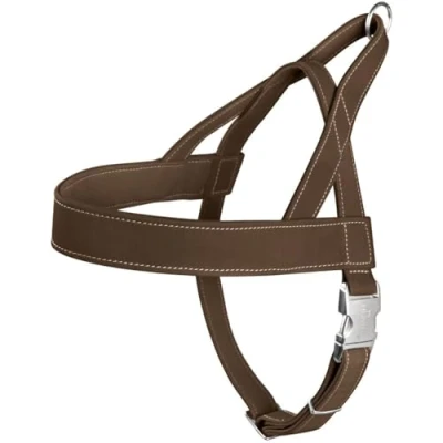 Image of HUNTER Norwegian harness for Dogs Hunting, 45 x 58 79 cm, Brown