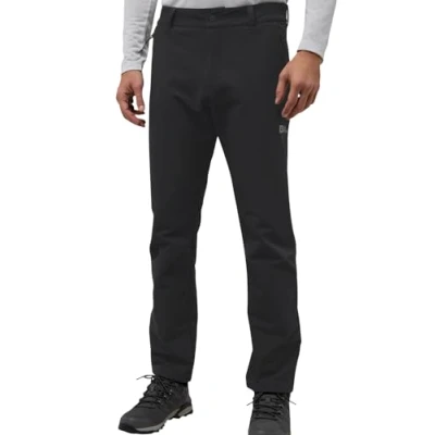 Image of Jack Wolfskin Men&#039;s Activate Thermic Pants M Hiking Trousers, Black, 98 Long