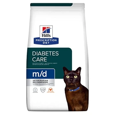 Image of Hills Prescription Diet M/D Feline Dry Food 3kg