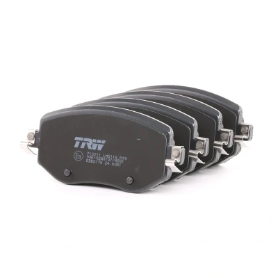 Image of 410603407R, 410605929R brake pad set TRW GDB2175 with acoustic wear warning caliper screws RENAULT: Megane 4, 4