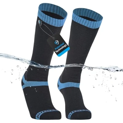 Image of DexShell Mens CoolVent Waterproof Breathable CoolMax Outdoor Sports Socks M