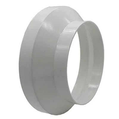Image of Kair Ducting Reducer 200mm to 150mm 8 6 inch Duct Pipe Reduction Connector for Extract Fans and Ventilation Units