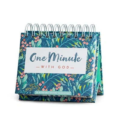 Image of DaySpring One Minute with God Perpetual Calendar (J1391), Green, 5 1/2&quot; x 1/4&quot; 1