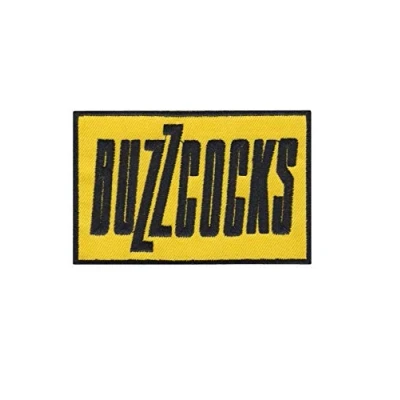 Image of Buzzcocks Punkband Patch Badge Embroidered Iron on Applique Souvenir Accessory