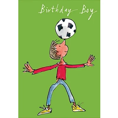 Image of Woodmansterne Quentin Blake Birthday Card Steady, Steady