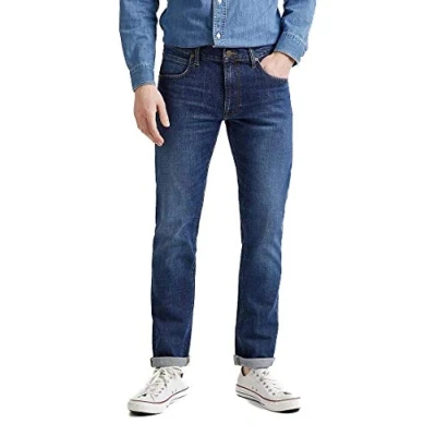 Image of Lee Men’s Jeans Daren Zip Fly, Regular Straight Fit, Leg