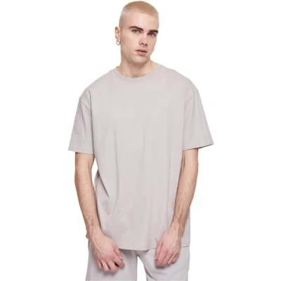 Image of Urban Classics Heavy Basic Tshirt, Men&#039;s, Size: Medium, Lightasphalt