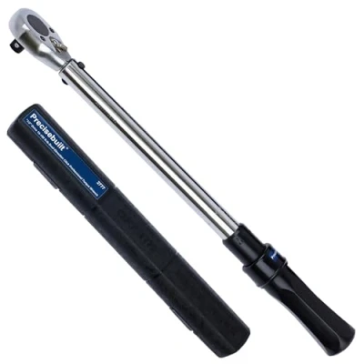 Image of Precisebuilt 1/2&quot; Drive 15 150 ft lb (30.5 214 Nm) Dual Direction Click Professional Torque Wrench