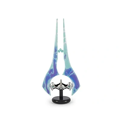 Image of Ukonic Halo Light Up Energy Sword Collectible LED Desktop Lamp 14 Inches Tall