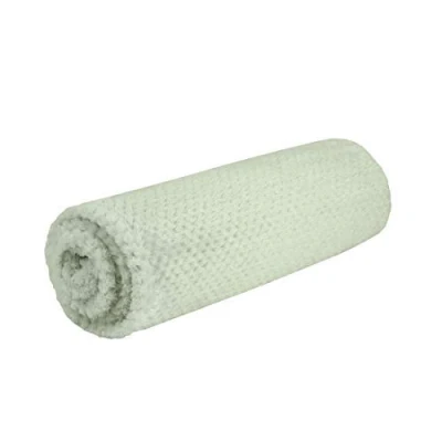 Image of N/A Pet Dog Blanket, Flannel Fleece Puppy Blanket Solid Plush Warm Rug Blankets and Throws for Small Medium Dogs Cats Doggy Sleeping Mat, 29 x 39 inches, Pale Green