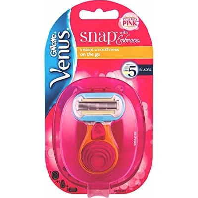 Image of Gillette Venus Snap Extra Smooth Women&#039;s Razor for On the Go