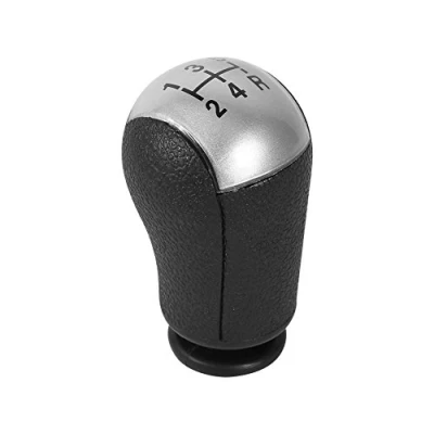 Image of 5 Speed Gear Knob Stick for Focus 2005 2012 MK3 2000 2007 S 2006 2010 C 2003 2008 Mustang Galaxy Fiesta MK6 2002 Transit (Gray)