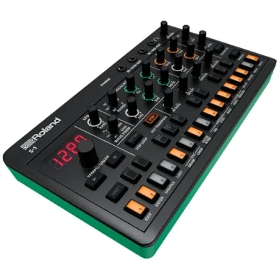 Image of Roland AIRA Compact S 1 Tweak Synth Ultra Portable Micro Polysynth with Advanced Tools Inspired by SH 101 D Motion Sound Control Oscillator, Envelope, Filter &amp; LFO Sections 64 Step Sequencer