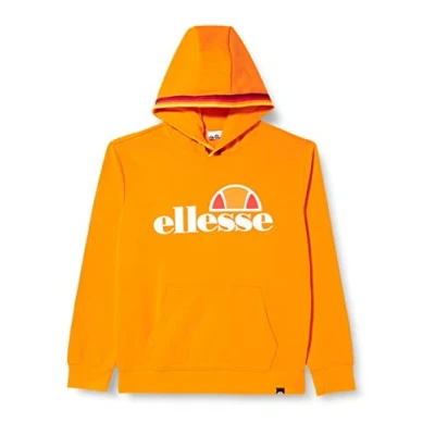Image of ELLESSE EHM919CO2 228 HOODIE Sweatshirt Men ORANGE POPSICLE XXL